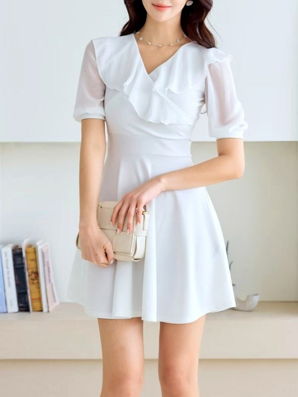 Populer Dongdaemun Busana wanita Terusan (33)6241834