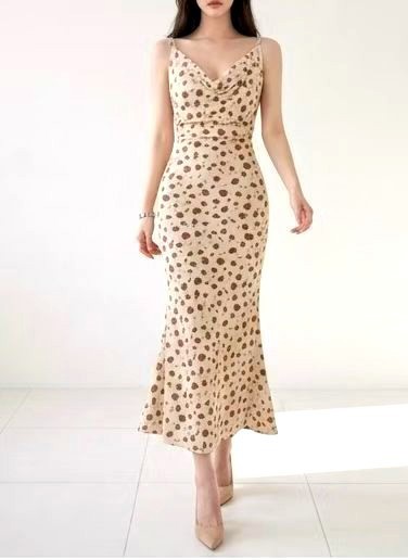 Populer Dongdaemun Busana wanita Terusan (33)6242134