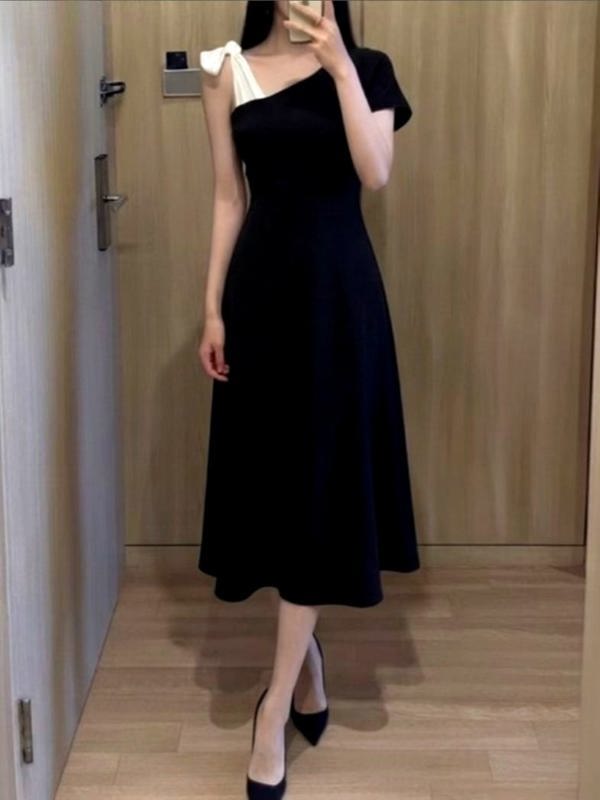 Populer Dongdaemun Busana wanita Terusan (33)72011435