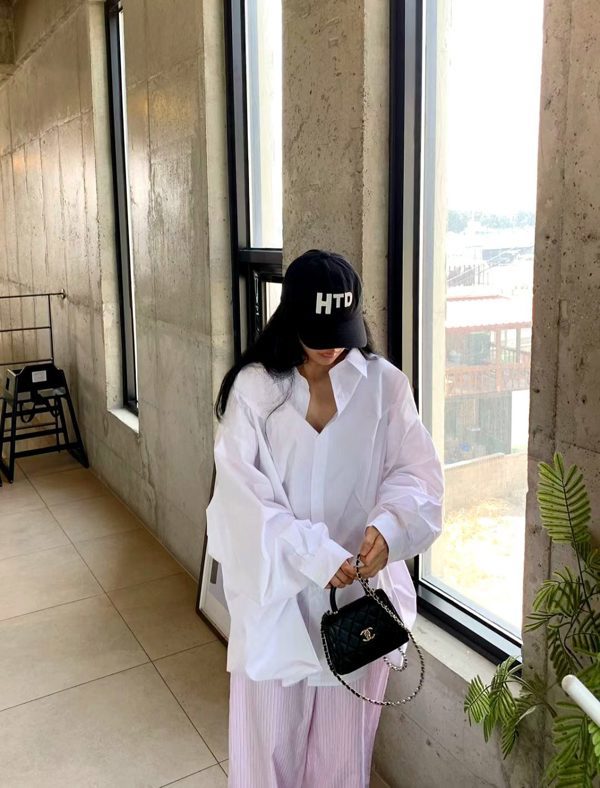 Populer Dongdaemun Busana wanita Atasan (33)816115817