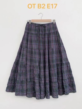 Popular Dongdaemun Skirt Skirt panjang (4492)825141723