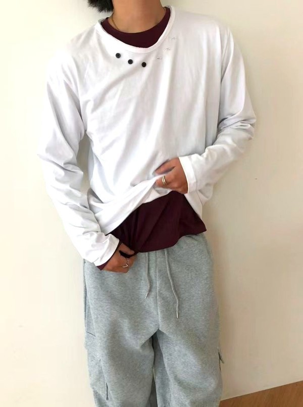 สินค้าฮิตทงแดมุน เสื้อผ้าผู้ชาย เสื้อ (33)101392312